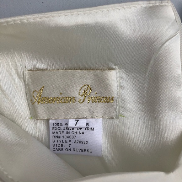 grey and white kids dress - Picture 2 of 3